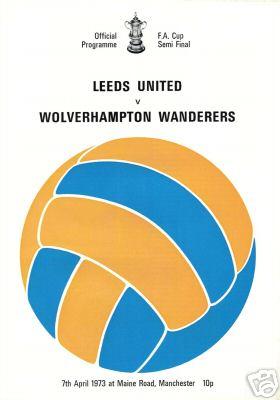 1973 FA CUP SEMI-FINAL - LEEDS UNITED v WOLVES